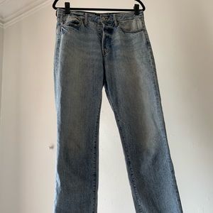 Vintage Fit High Waist Cropped Jeans from H&M